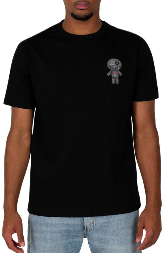 Wrong Friends KIOWA T-SHIRT - BLACK Zwart