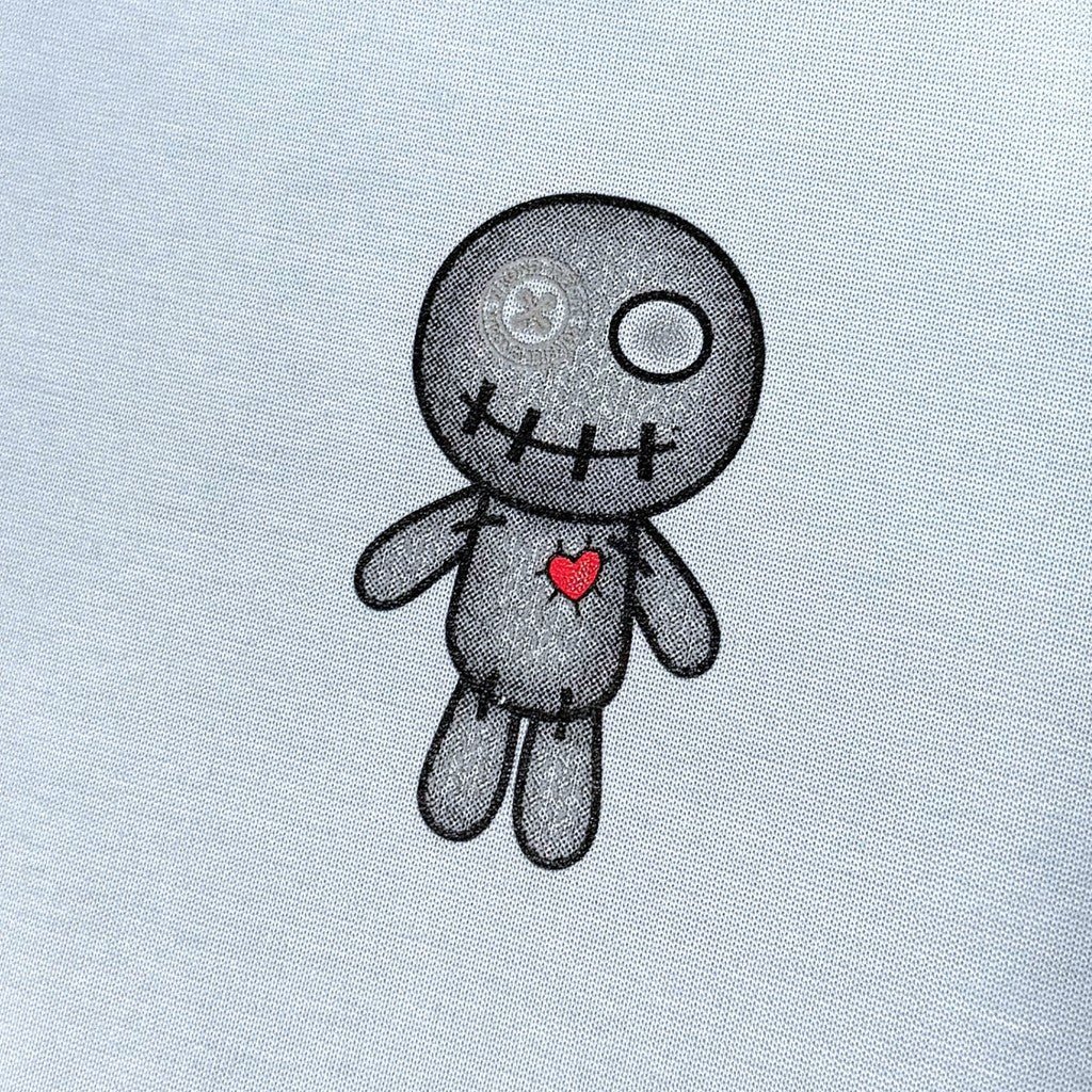 Wrong Friends KIOWA T-SHIRT - LIGHT BLUE Blauw