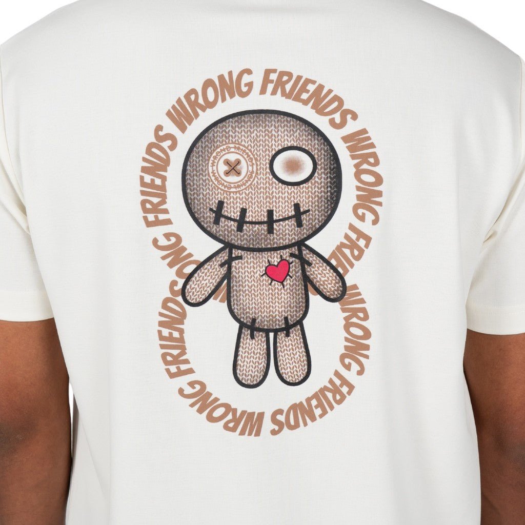 Wrong Friends KIOWA T-SHIRT - BEIGE Beige