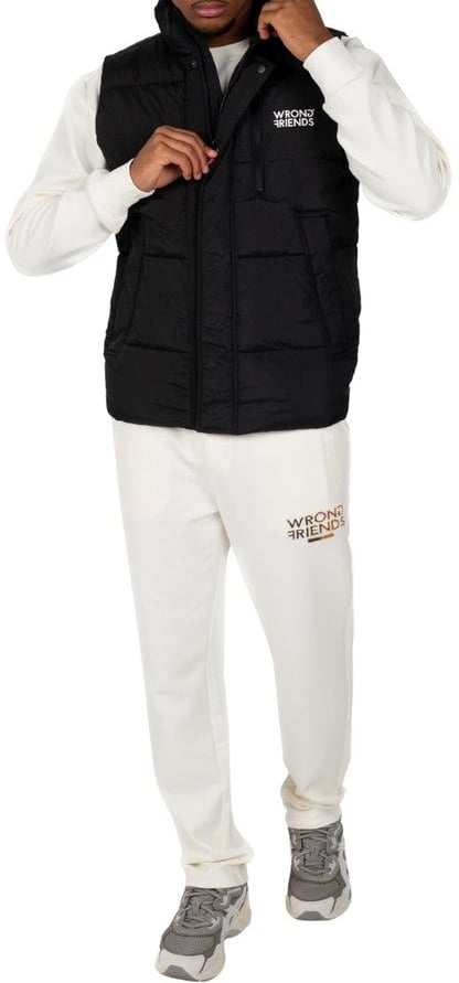 Wrong Friends LAFAYETTE BODYWARMER - BLACK Zwart