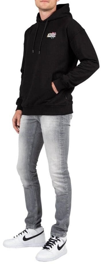 Wrong Friends LIMA HOODIE - BLACK Zwart