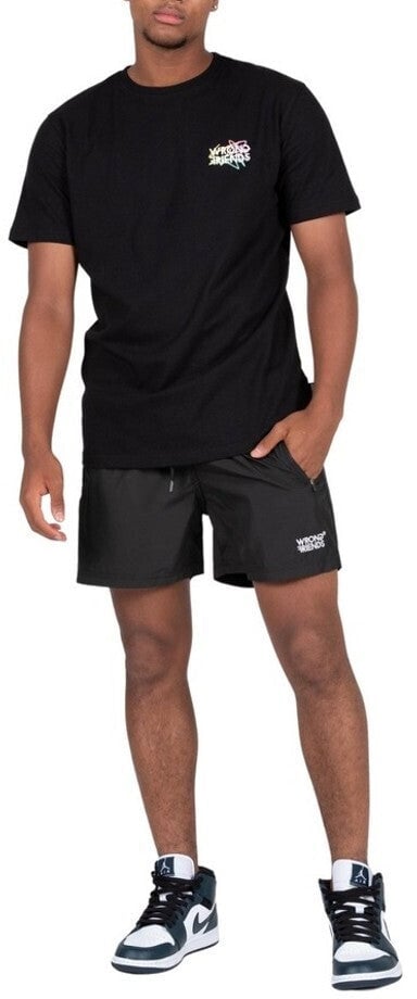 Wrong Friends LIMA T-SHIRT - BLACK Zwart