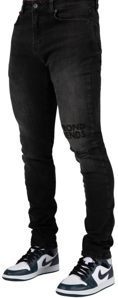 Wrong Friends LOS ANGELES JEANS - BLACK Zwart