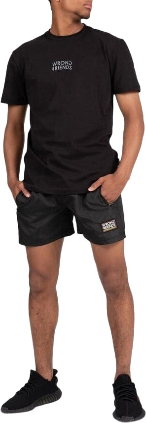 Wrong Friends LUGO (SWIM) SHORTS - BLACK Zwart