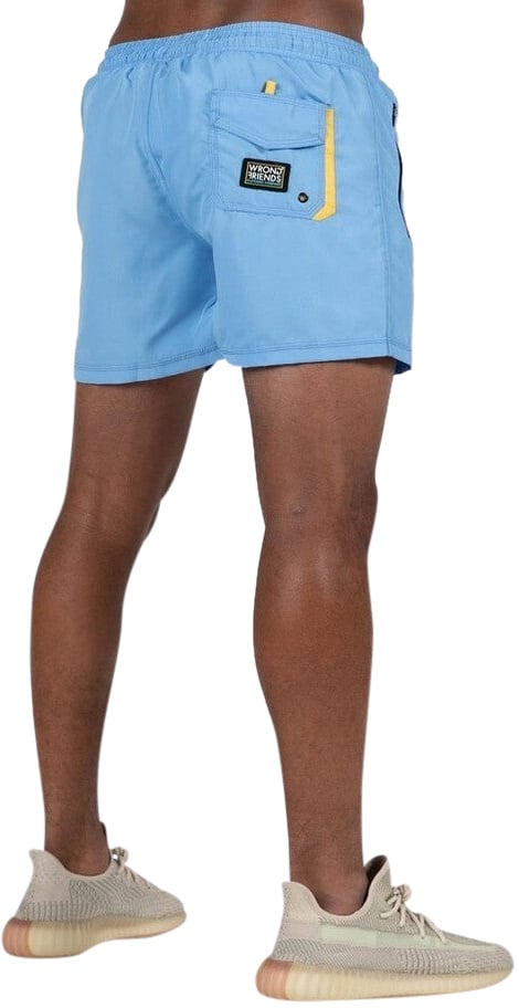 Wrong Friends LUGO (SWIM) SHORTS - LIGHT BLUE Blauw