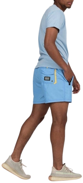 Wrong Friends LUGO (SWIM) SHORTS - LIGHT BLUE Blauw