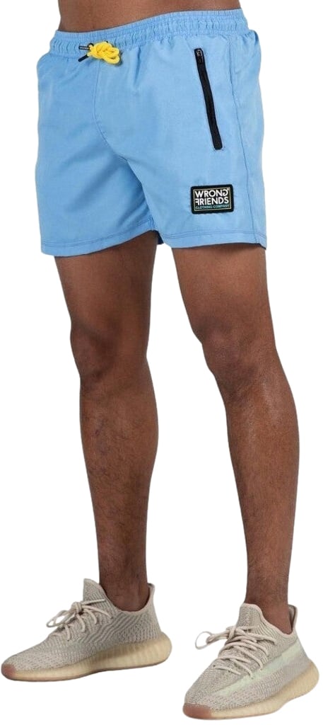 Wrong Friends LUGO (SWIM) SHORTS - LIGHT BLUE Blauw