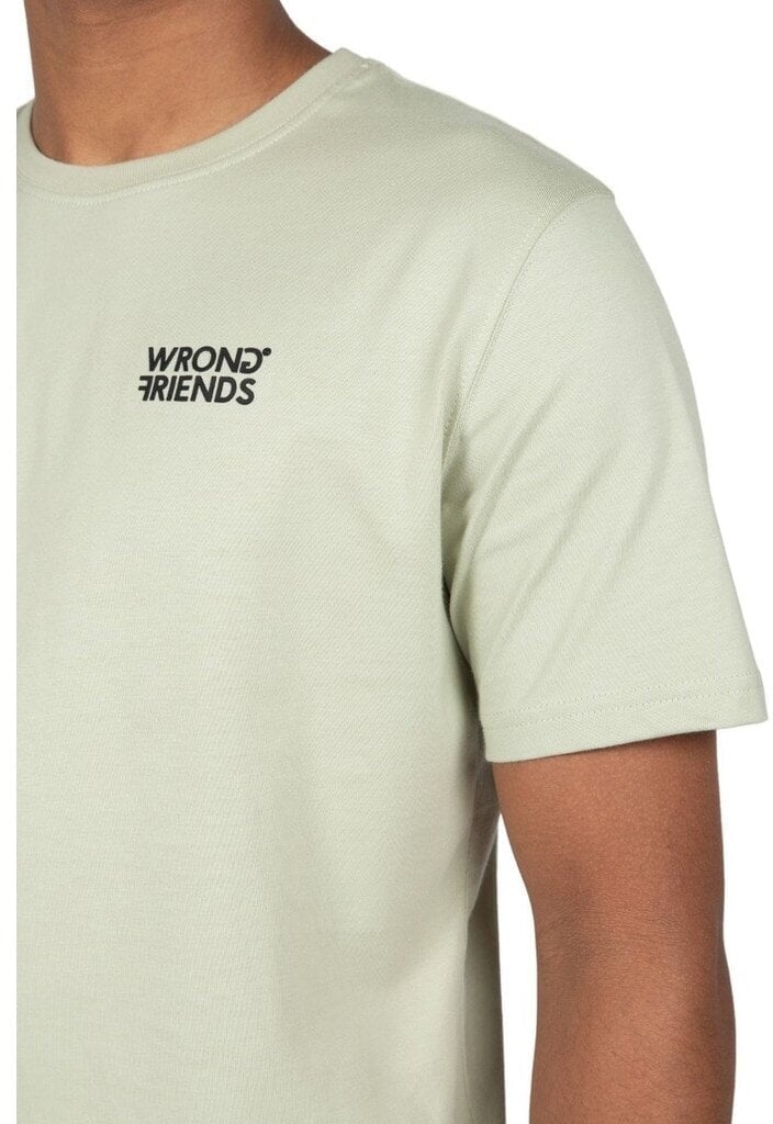 Wrong Friends MALDIVES T-SHIRT - LIGHT GREEN Groen