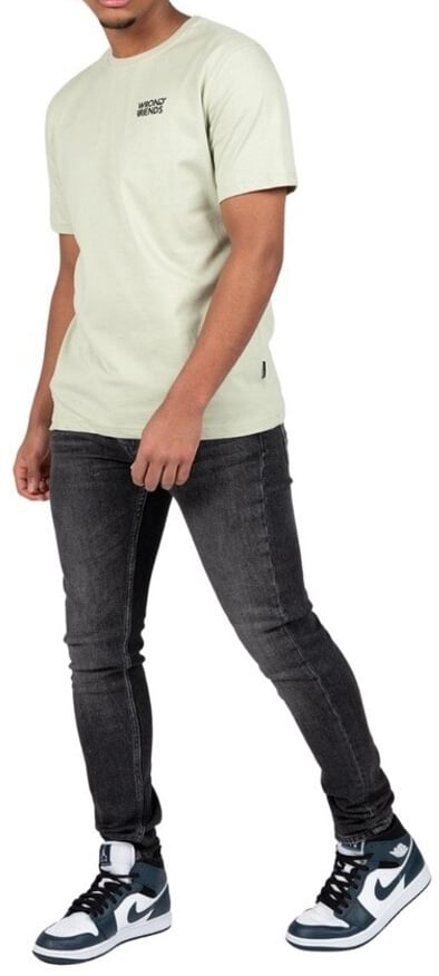 Wrong Friends MALDIVES T-SHIRT - LIGHT GREEN Groen