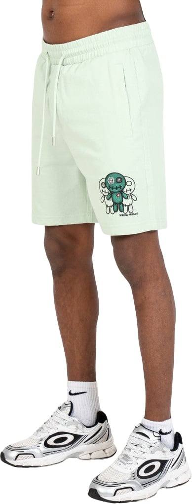 Wrong Friends MAUPIN SHORTS - LIGHT GREEN Groen
