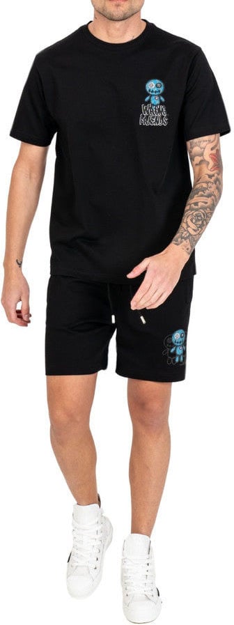 Wrong Friends MAUPIN SHORTS - BLACK Zwart