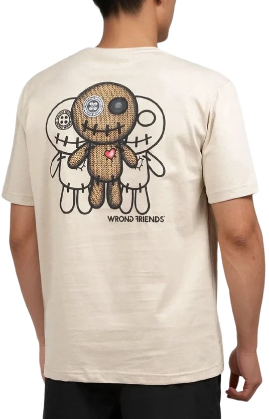 Wrong Friends MAUPIN T-SHIRT - BEIGE Beige