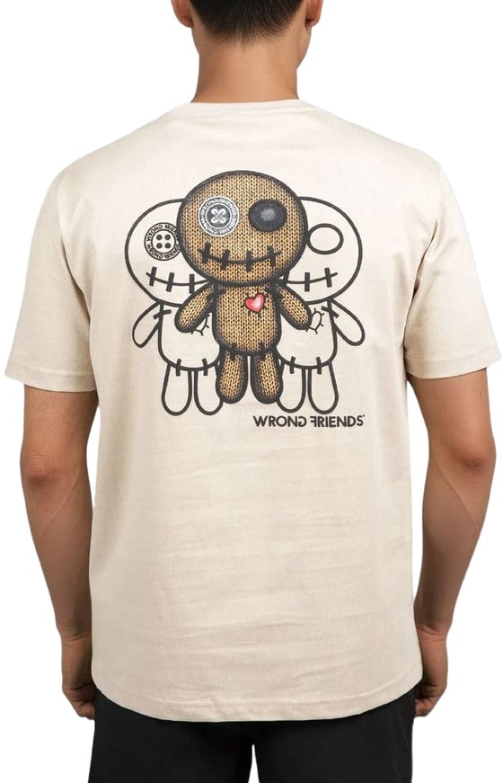 Wrong Friends MAUPIN T-SHIRT - BEIGE Beige