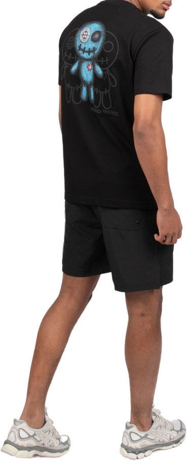 Wrong Friends MAUPIN T-SHIRT - BLACK Zwart