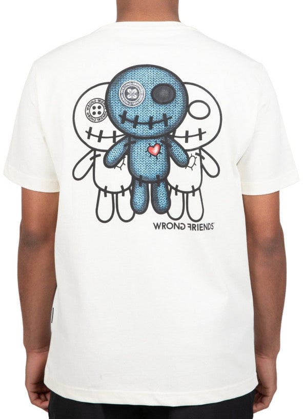 Wrong Friends MAUPIN T-SHIRT - COCONUT WHITE Wit