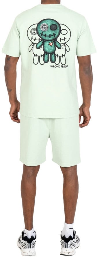 Wrong Friends MAUPIN T-SHIRT - LIGHT GREEN Groen