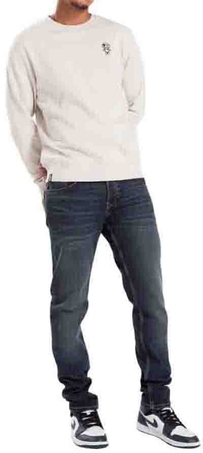 Wrong Friends MEMPHIS SWEATER - LIGHT GREY Grijs