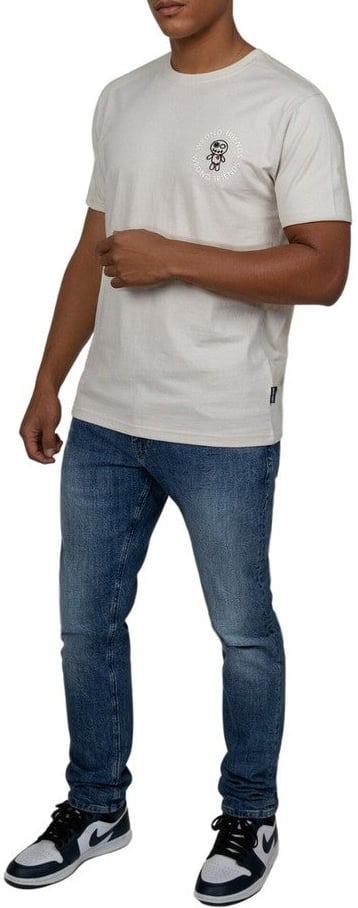 Wrong Friends MEMPHIS T-SHIRT - LIGHT GREY Grijs