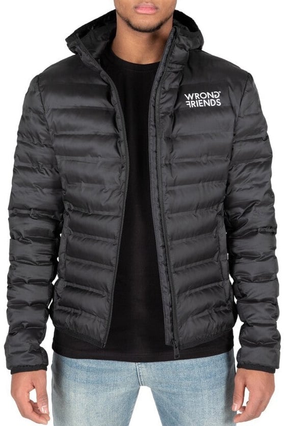 Wrong Friends NEW YORK JACKET - BLACK Zwart