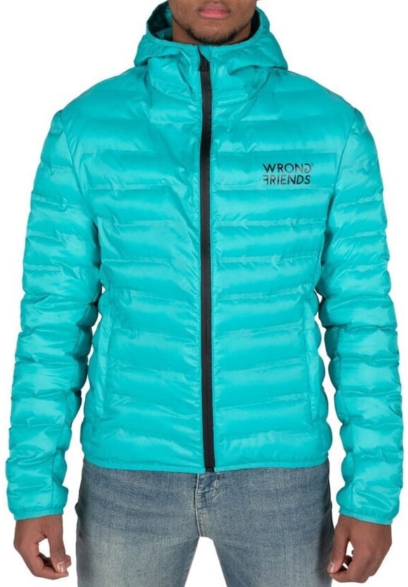 Wrong Friends NEW YORK JACKET - TURQUOISE Blauw