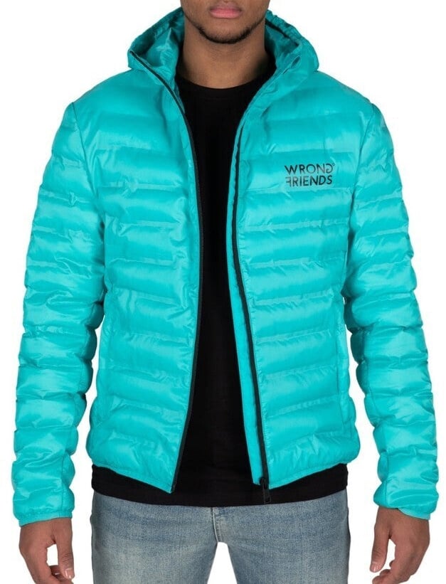 Wrong Friends NEW YORK JACKET - TURQUOISE Blauw