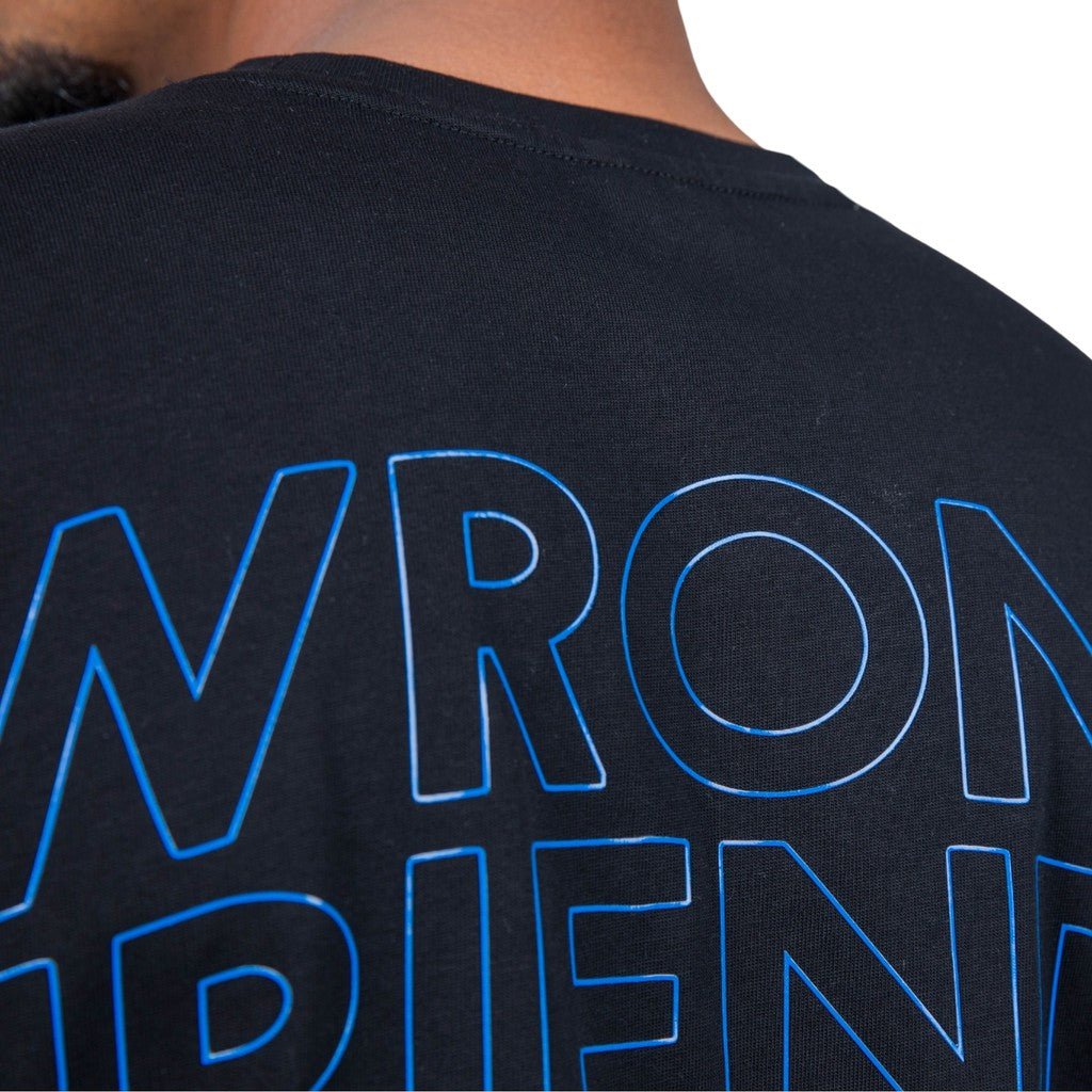 Wrong Friends NOME T-SHIRT - BLACK Zwart