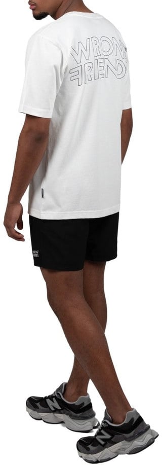 Wrong Friends NOME T-SHIRT - COCONUT WHITE Wit