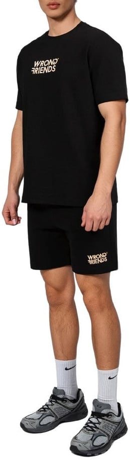 Wrong Friends OTHELLO SHORTS - BLACK Zwart