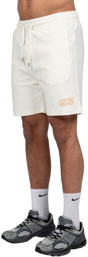Wrong Friends OTHELLO SHORTS - COCONUT WHITE Wit