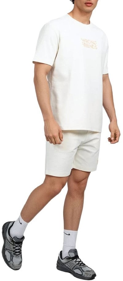 Wrong Friends OTHELLO T-SHIRT - COCONUT WHITE Wit