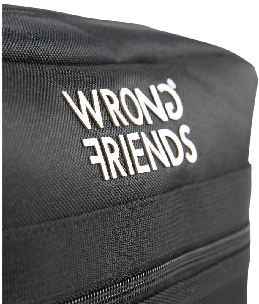 Wrong Friends PORTO CROSSBODY BAG - BLACK Zwart