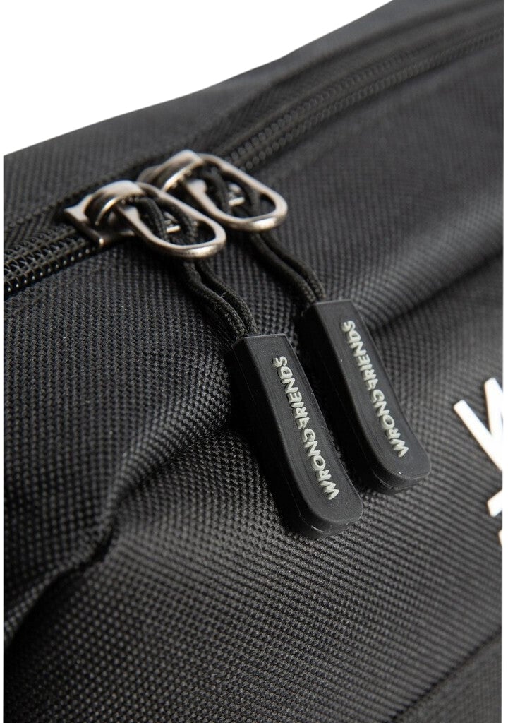 Wrong Friends PORTO CROSSBODY BAG - BLACK Zwart