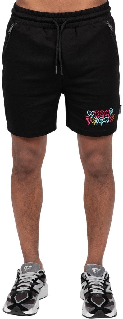 Wrong Friends PRATO SHORTS - BLACK Zwart