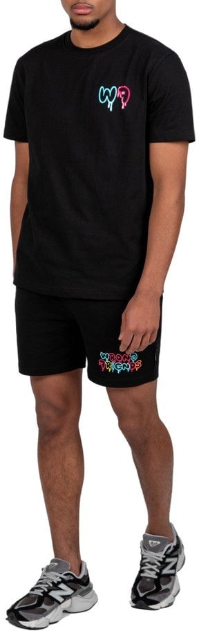 Wrong Friends PRATO SHORTS - BLACK Zwart
