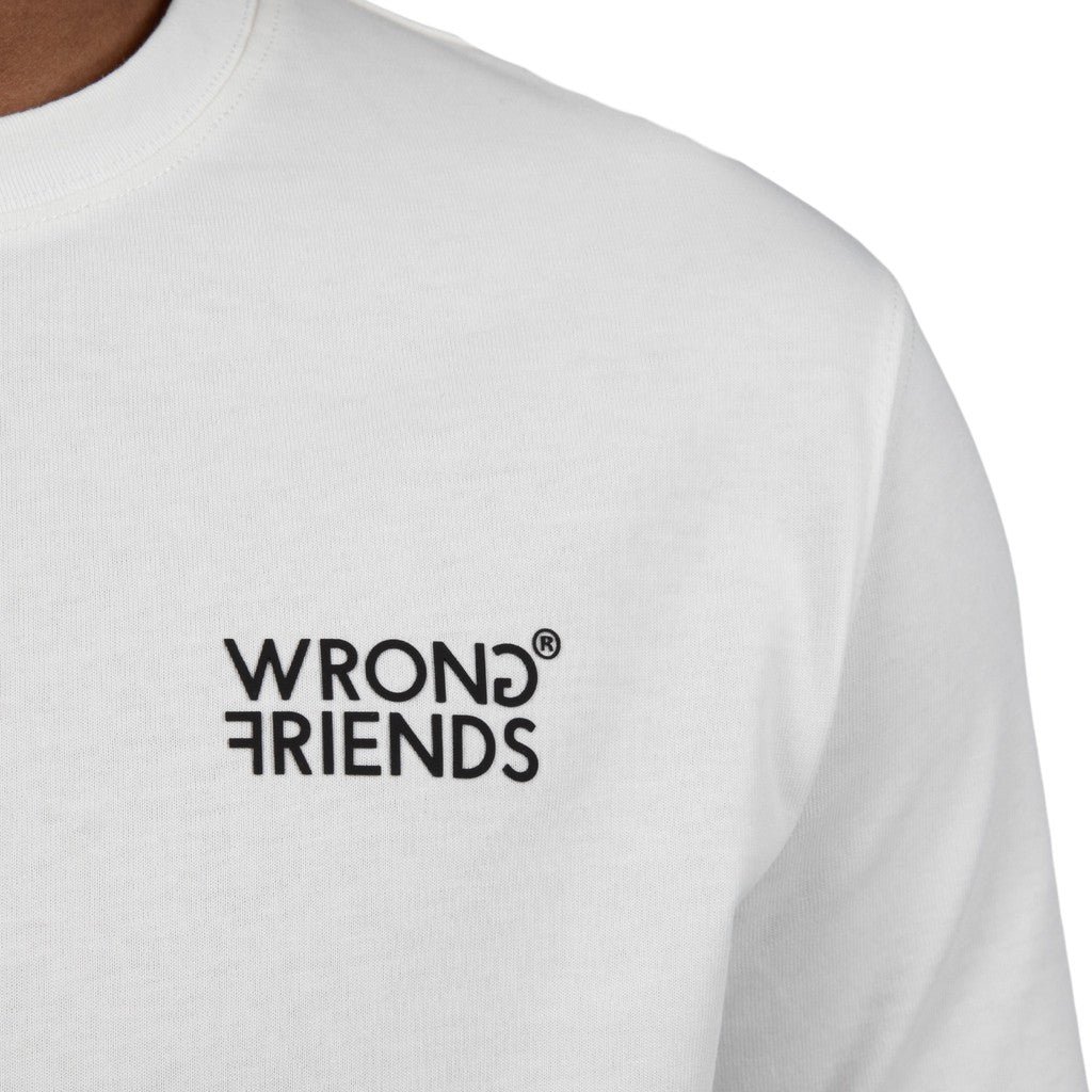 Wrong Friends RABDAN T-SHIRT - COCONUT WHITE Wit
