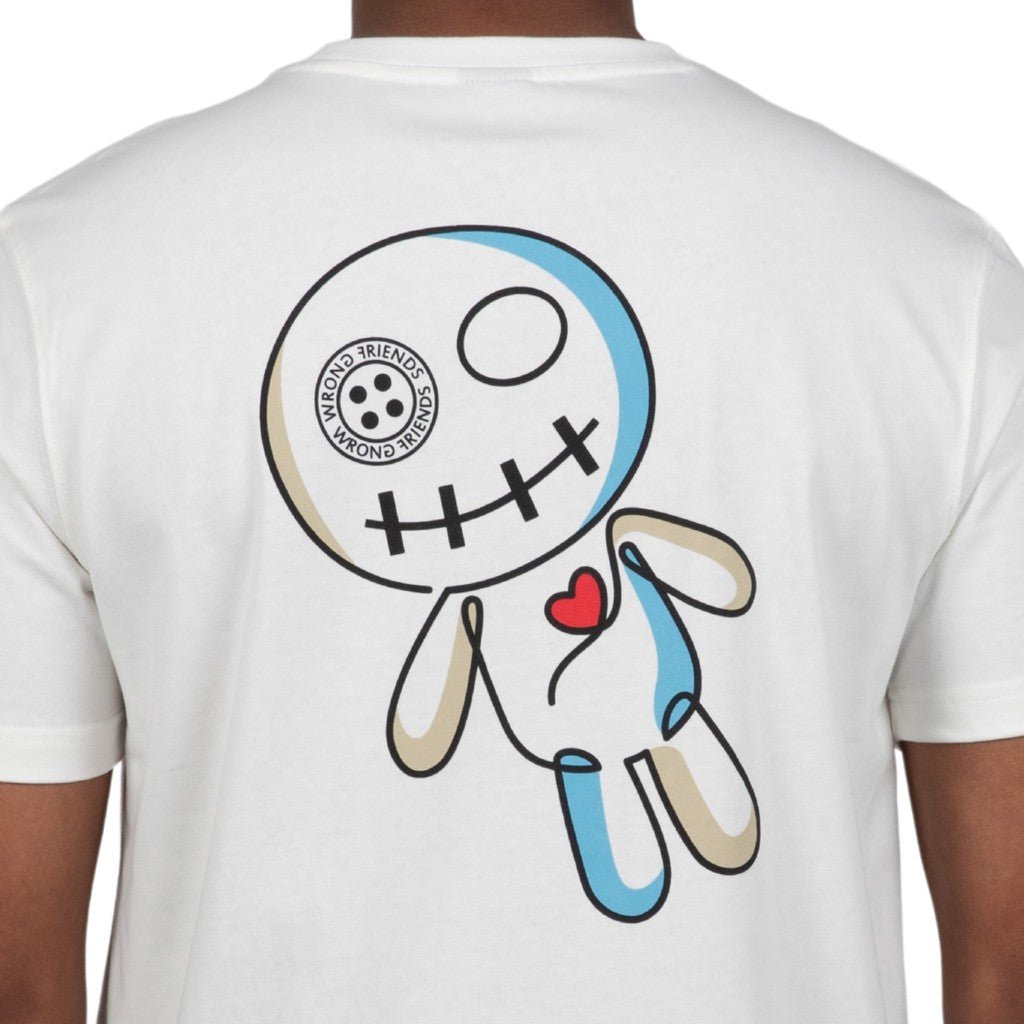 Wrong Friends RABDAN T-SHIRT - COCONUT WHITE Wit