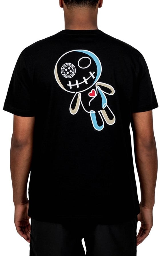 Wrong Friends RABDAN T-SHIRT - BLACK Zwart