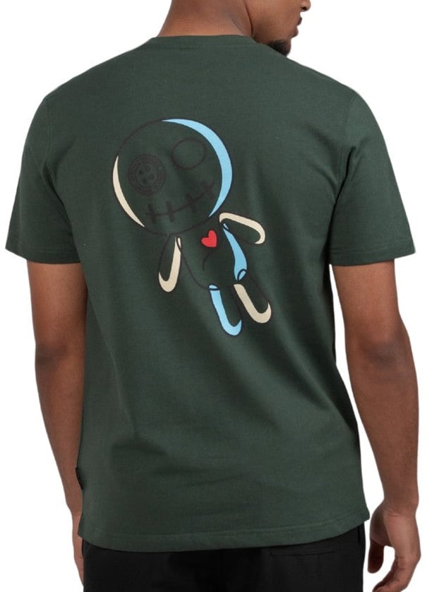 Wrong Friends RABDAN T-SHIRT - DARK GREEN Groen