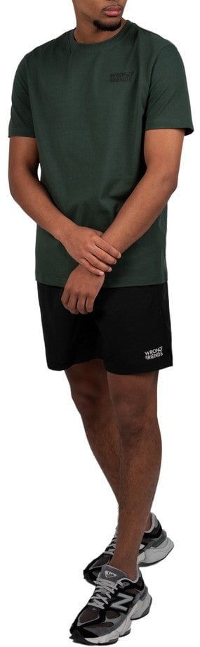 Wrong Friends RABDAN T-SHIRT - DARK GREEN Groen