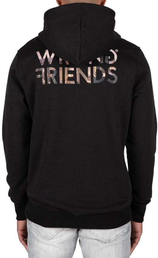 Wrong Friends RAMSEY HOODIE - BLACK Zwart