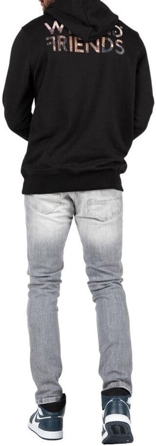 Wrong Friends RAMSEY HOODIE - BLACK Zwart