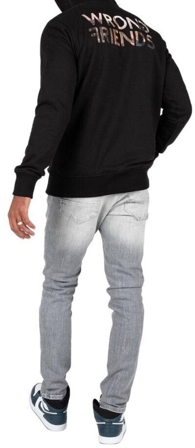 Wrong Friends RAMSEY HOODIE - BLACK Zwart