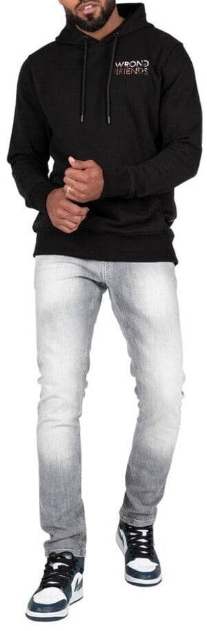 Wrong Friends RAMSEY HOODIE - BLACK Zwart