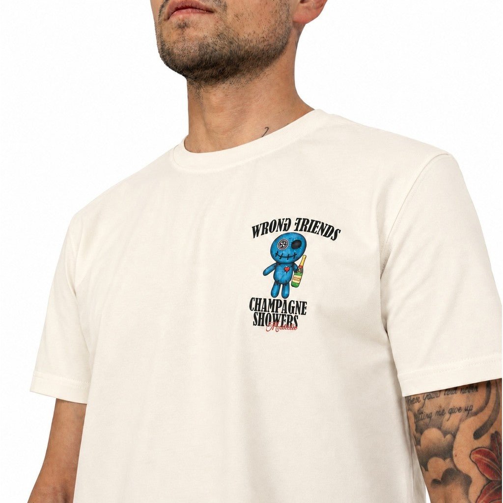 Wrong Friends RENO T-SHIRT - COCONUT WHITE Wit