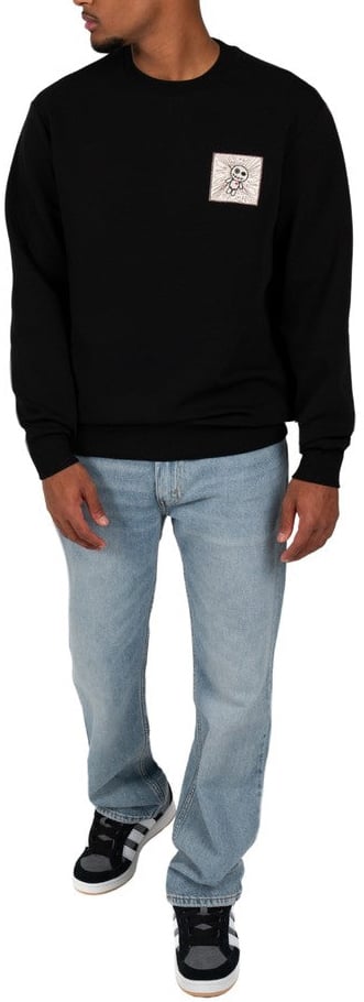 Wrong Friends RIO BRAVO SWEATER - BLACK Zwart