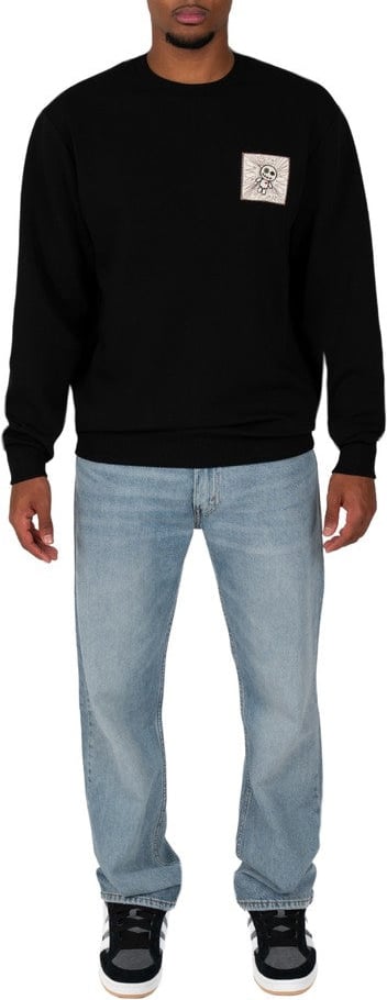Wrong Friends RIO BRAVO SWEATER - BLACK Zwart