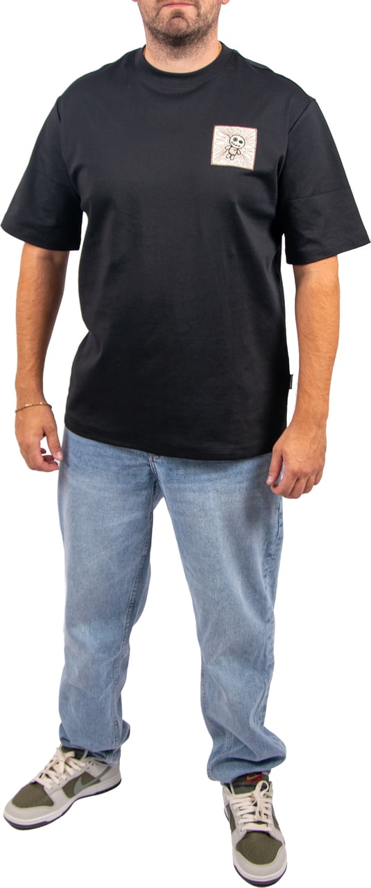 Wrong Friends Rio Bravo T-Shirt Relaxed Fit Zwart