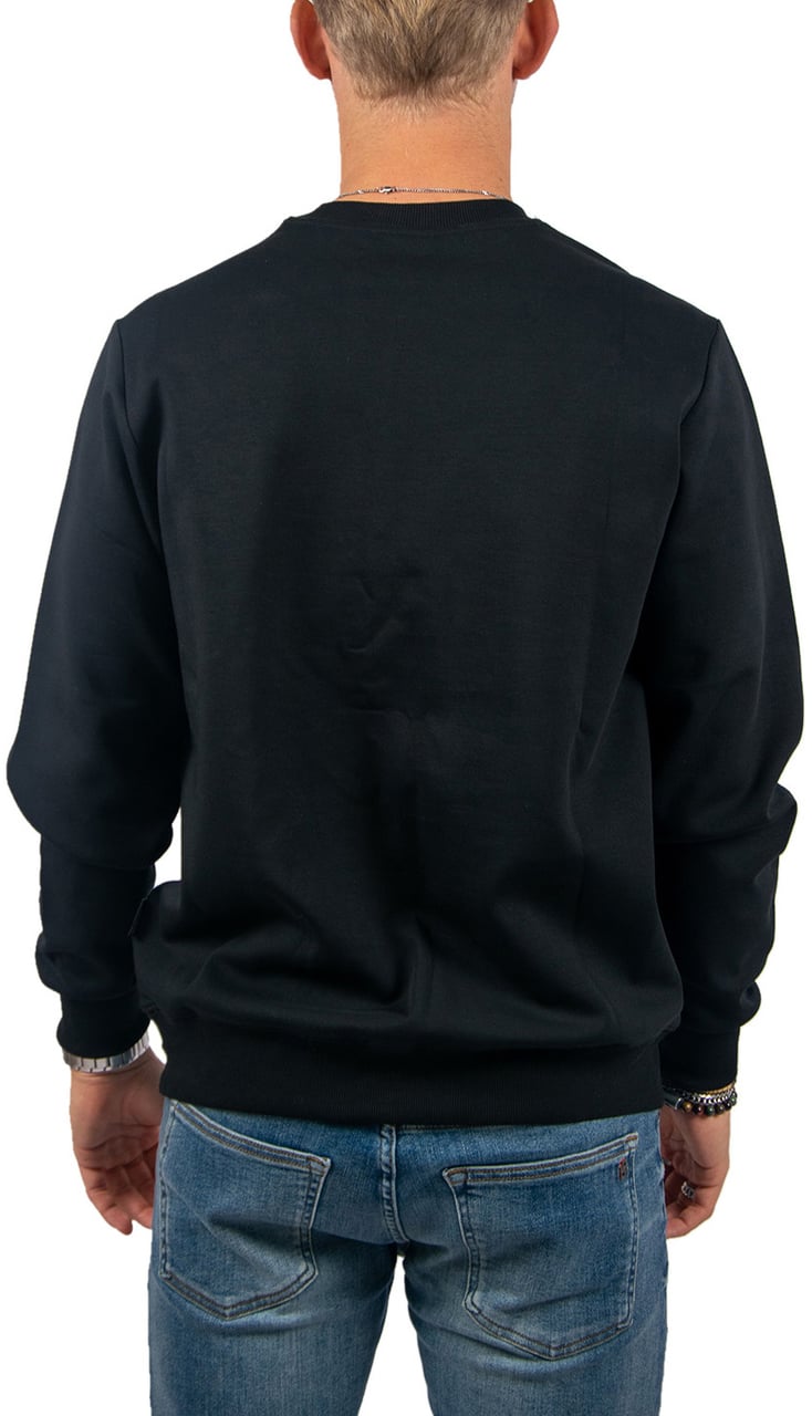 Wrong Friends San Benito Sweater Regular Fit Zwart