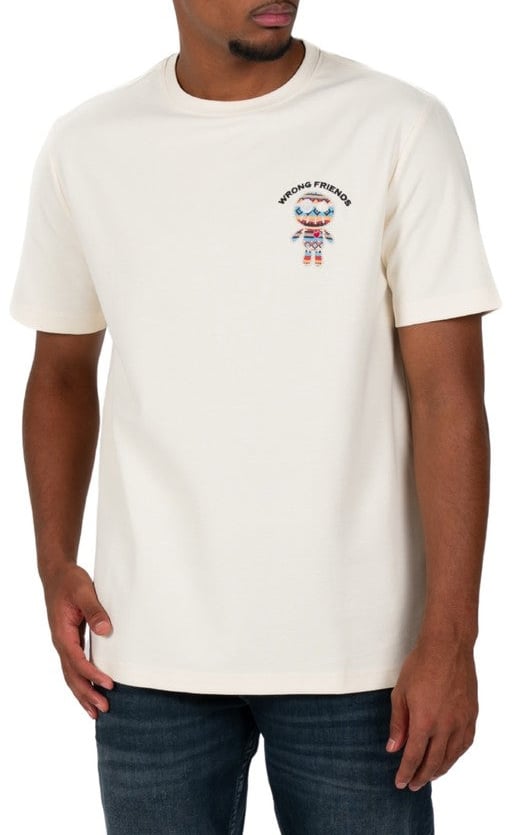 Wrong Friends SAN BENITO T-SHIRT - BEIGE Beige