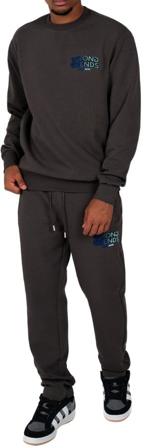 Wrong Friends SIMI VALLEY JOGGER - GREY/BLUE Grijs